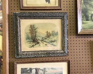 Nice selection of vintage artwork