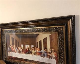 fabulous framed last supper