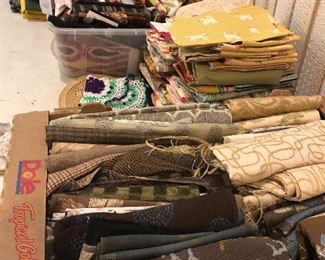 long view of sew and fabric