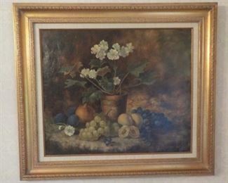 Faux oil painting