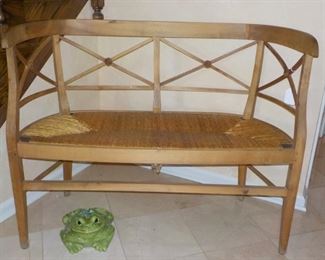 Pine bench