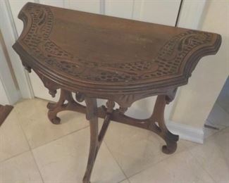 Small carved table