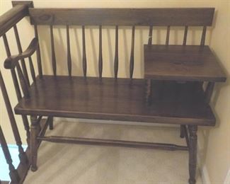 Telephone bench