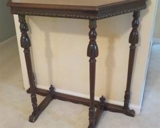 Small hall table