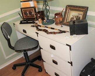 furniture white office desk