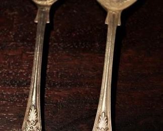 silver salad servers