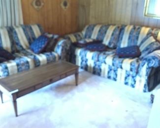 Matching sofa, live seat plus coffee table
