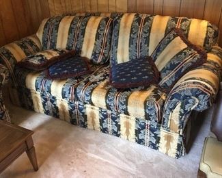 Close up of sofa