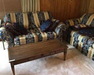 Loveseat & Coffee table