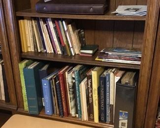 Books, cookbooks, pamphlets and picture albums and vintage books