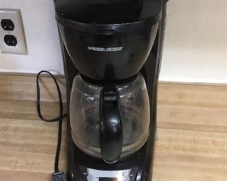 Black & Decker coffee maker