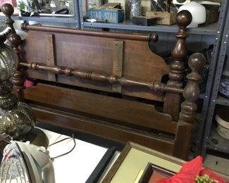 Garage - footboard & headboard with rails