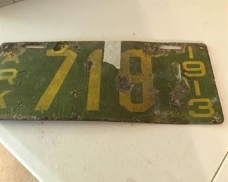 1913 AR license