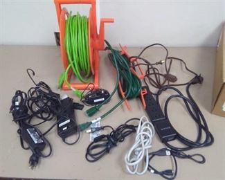 Lot of Electrical Cords, Phone Charge Cords