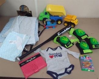 Baby Blanket, Toy Trucks, Brag Book