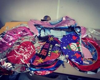 Mylar Balloons Lot - Various Holidays and Birthdays