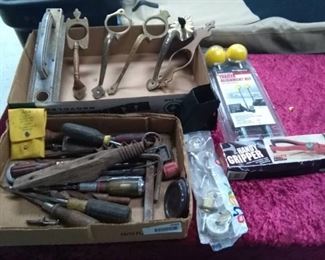 Vintage Door Handle Covers, Misc Tools