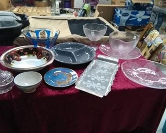 Lot of Bowls and Serving Dishes