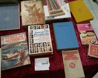 Books / Game Lot Scouts, Bambi, Popular Mechanics