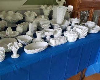 Milk Glass Collection