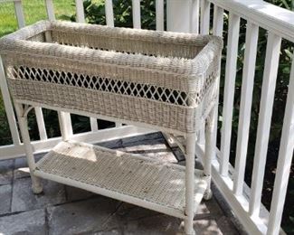 Wicker Planter