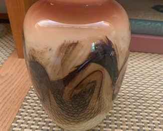 Swedish Art Glass Mid Century Vases - Kosta Boda-$60