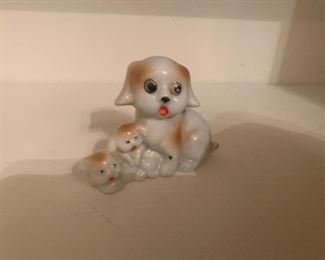 Made in Japan Porcelain Dogs