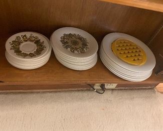 Mid Century Royal Doulton dishes-$40
