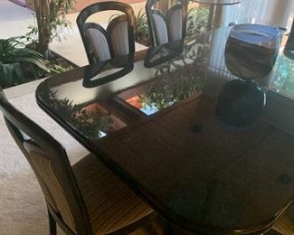 Black Laquer Table