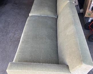 Dunbar Mohair Sofa Ed Wormley era, signed