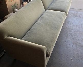 Dunbar Mohair sofa-Rare splits in two Ed Bromley