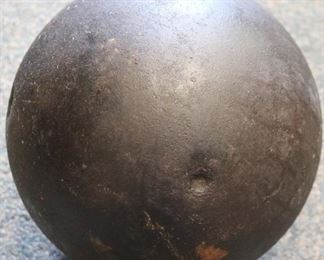 Old cannon ball