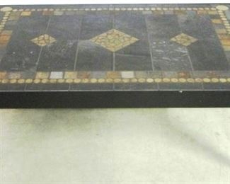 Alden Parkes iron mosaic table