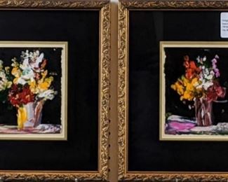 Original Paintings Acrylic on Paper by Anna Sandu Ray