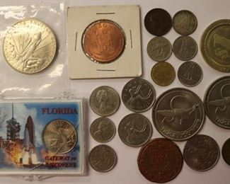 Misc coins, Tokens, & Foreign coins