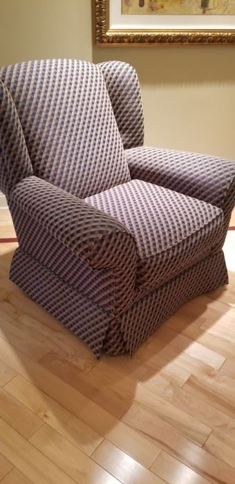 Beautiful Fabric Chair. There are 2 of these. $30 each