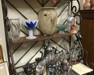 Kosta Boda, Silver plate coffee/ tea service