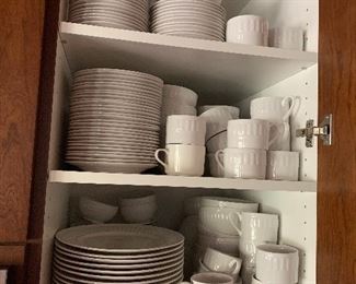 Lots of dishes 