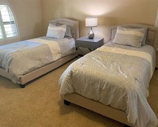 Twin beds