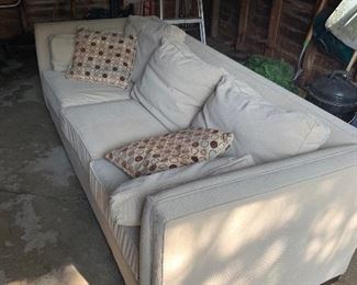 143- Clean, nice cream colored couch for a low low price!