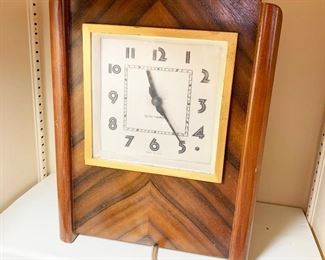 3- Vintage Seth Thomas mid century clock
