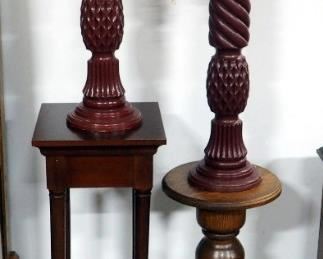 4 Plant Stands Sizes Range 26" To 33" H