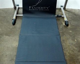 Fluidity Barre System With Mat For Exercise/Dance, Adjustable Height