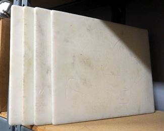 Plastic Cutting Boards, 20" Wide x 15" Deep x .5" Thick, Qty 4