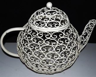 Basket Collection, Various Sizes And Styles, Qty 9, Woven Bins In Metal Rack, Potted Faux Plant, And More