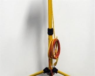 The Designer's Edge Halogen Shop Light On Adjustable Height Stand, Power's On