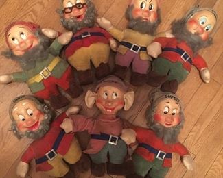 Original 1930s Seven Dwarfs