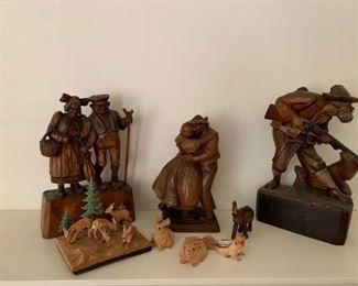 Wood Carvings Figures