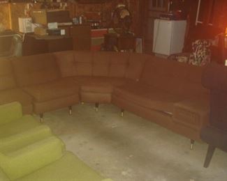mid-century sectional Sofa