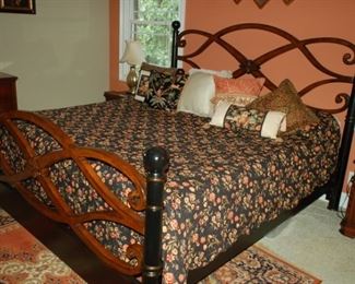 2nd view, unique design. The bed was special ordered and shipped from China.